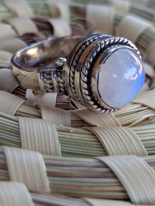 Moonstone Ring