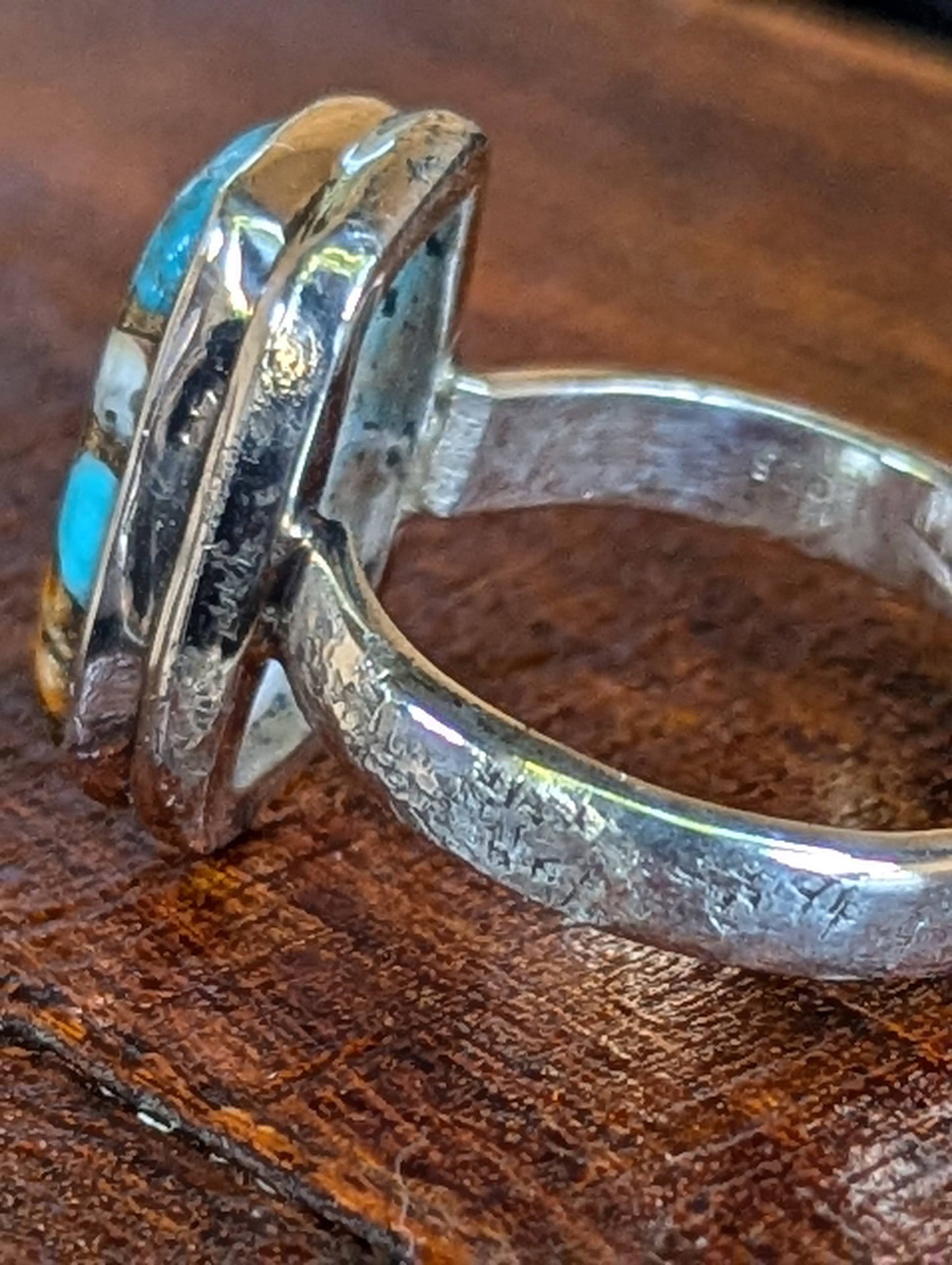 Spiny Oyster Turquoise Ring
