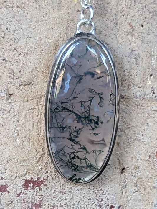 Moss Agate Necklace