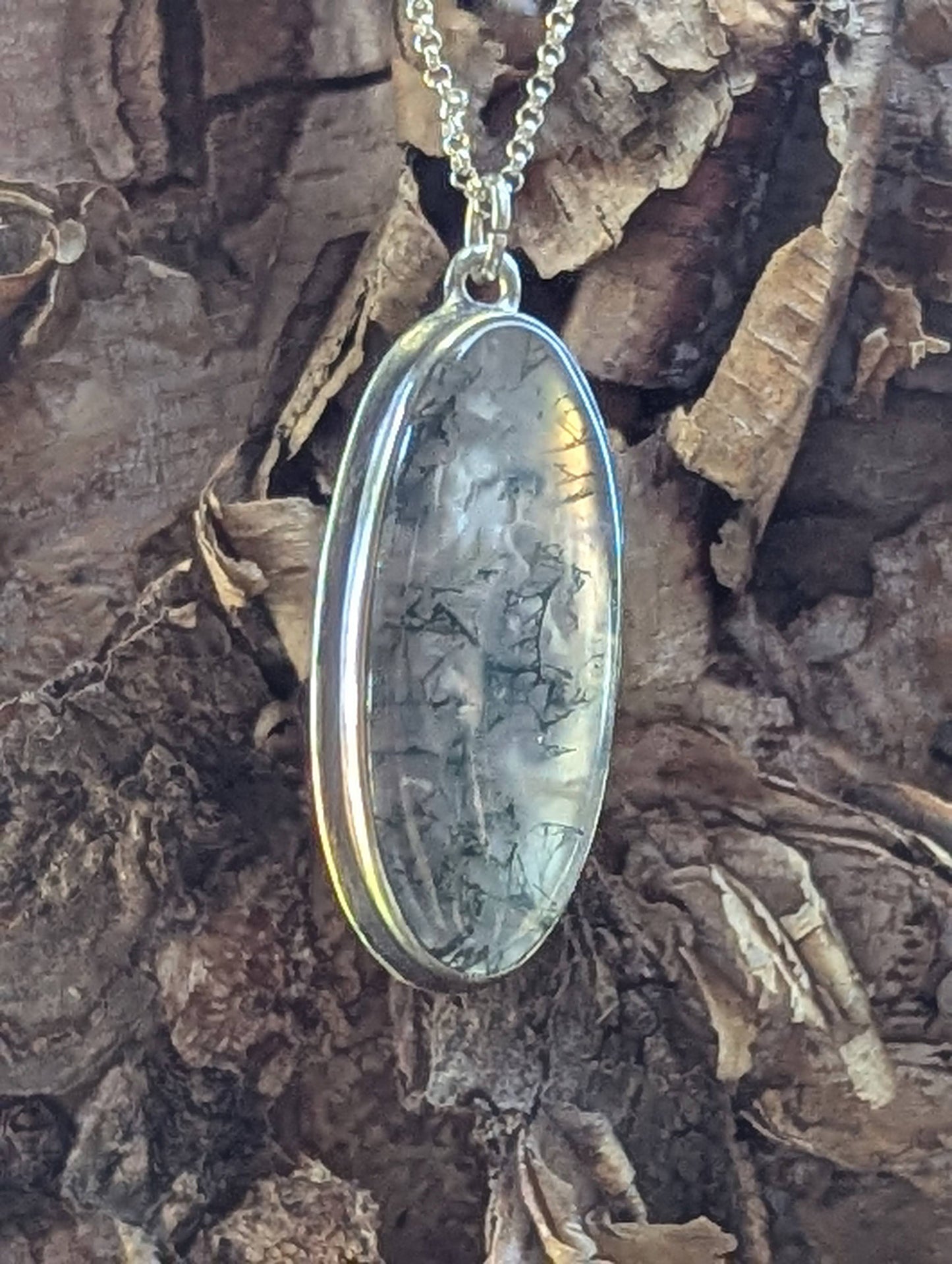 Moss Agate Necklace