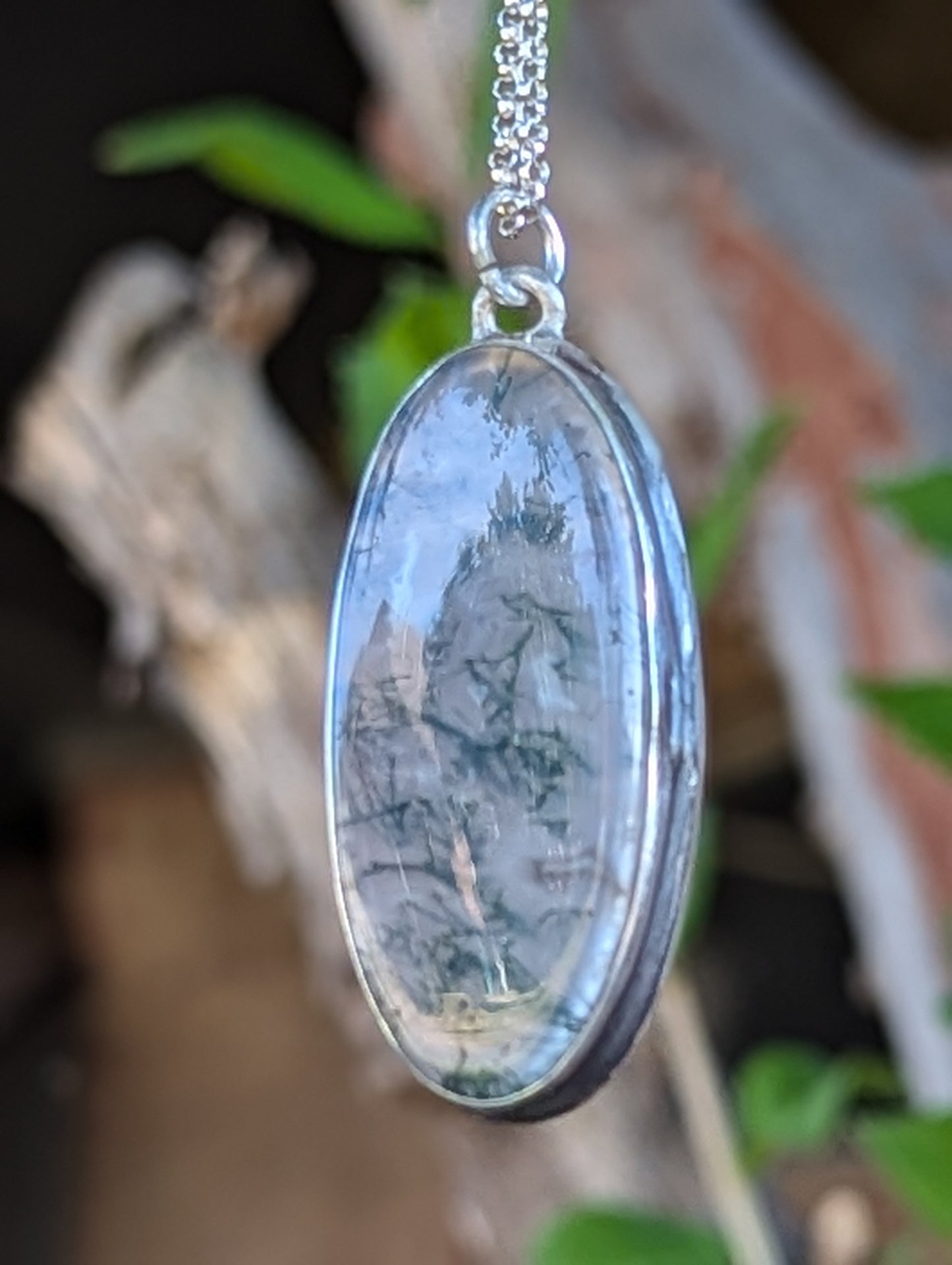 Moss Agate Necklace